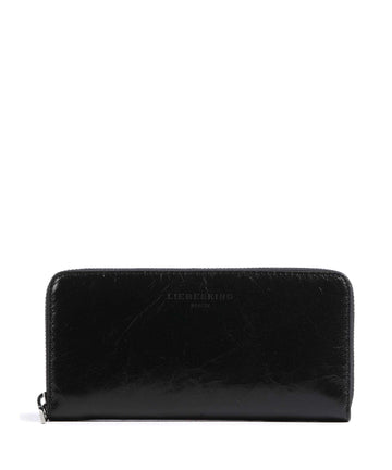 Liebeskind Paris 4 Sally Paper Touch Crinkle Lompakko black