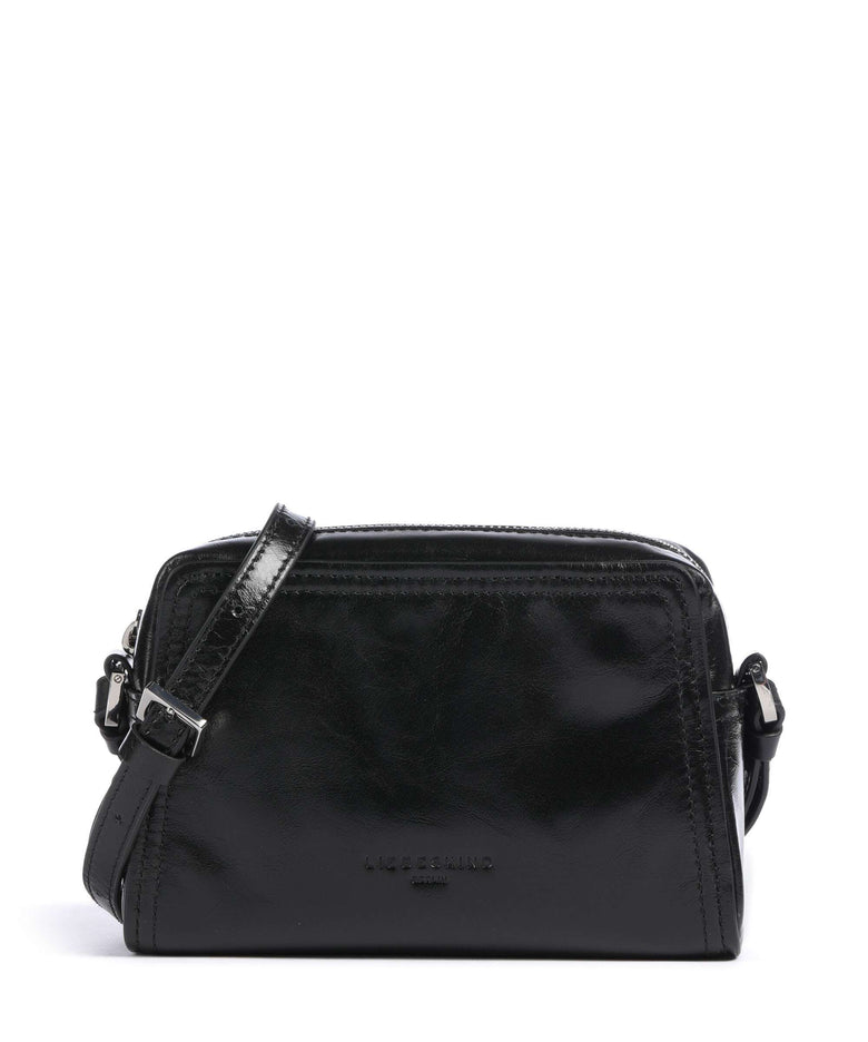 Liebeskind Chudy Paper Touch Crinkle S Crossbody bag black