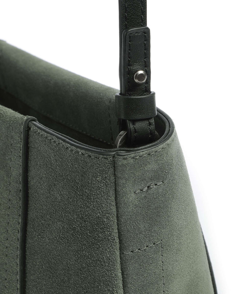 Liebeskind Chudy Suede S Crossbody bag cypress green