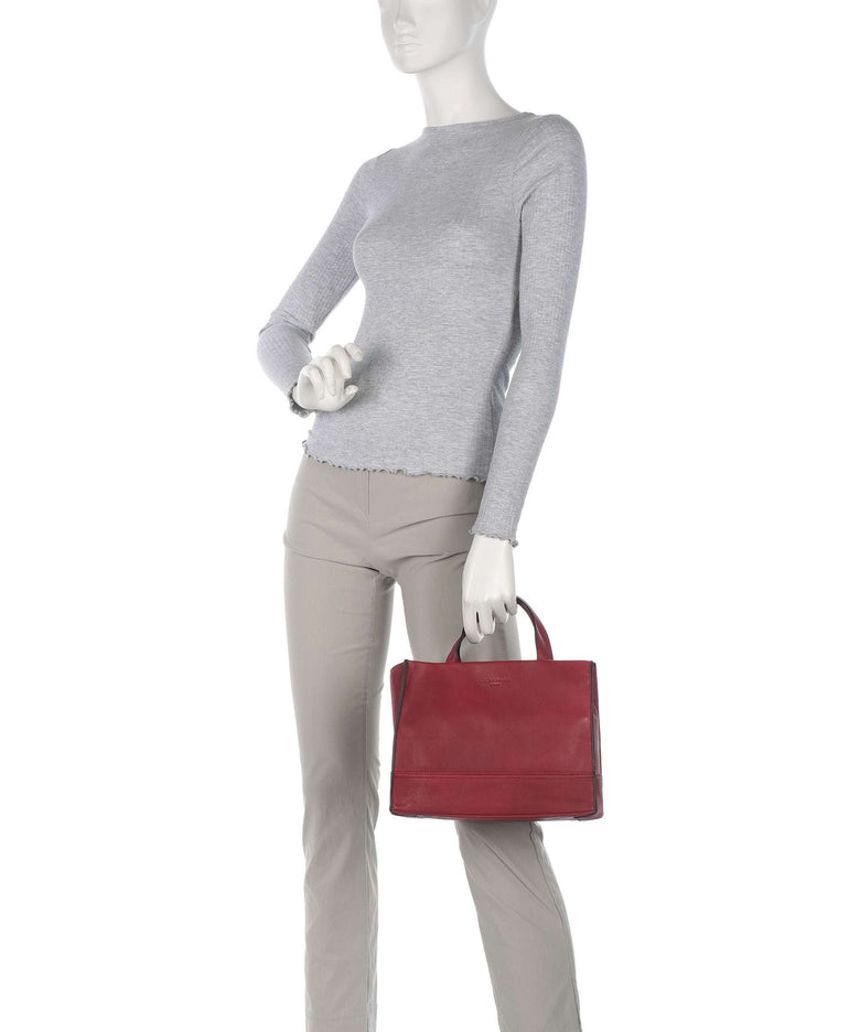 Liebeskind Lou 2 3D Leather M Handbag berry