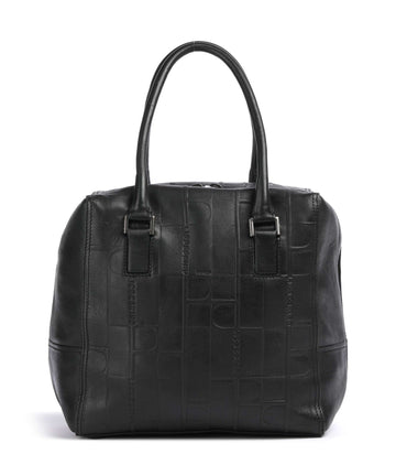 Liebeskind Kayla Monogram Sheep Natural M Käsilaukku black