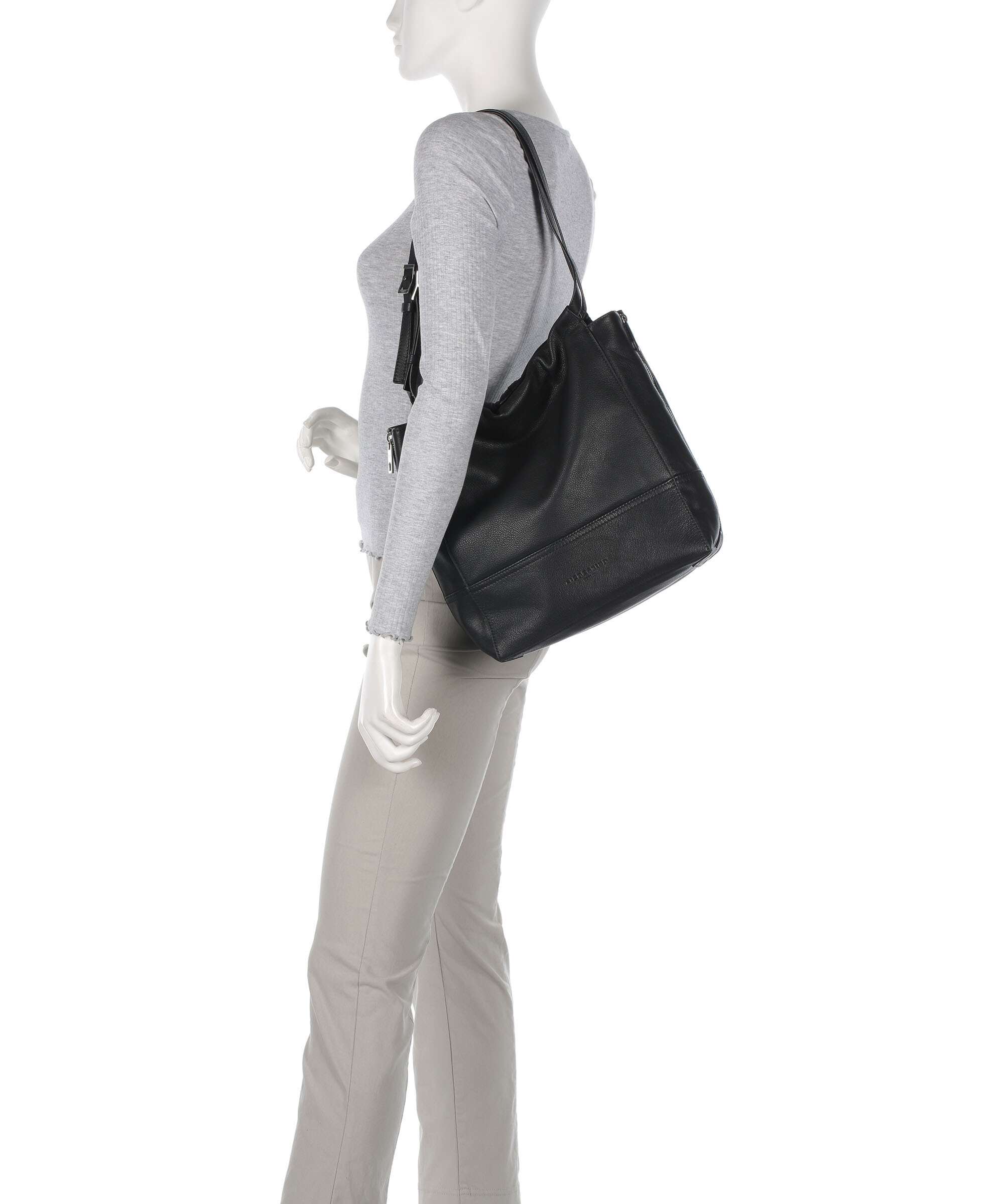 Liebeskind Lou 2 3D Leather M Tote bag black