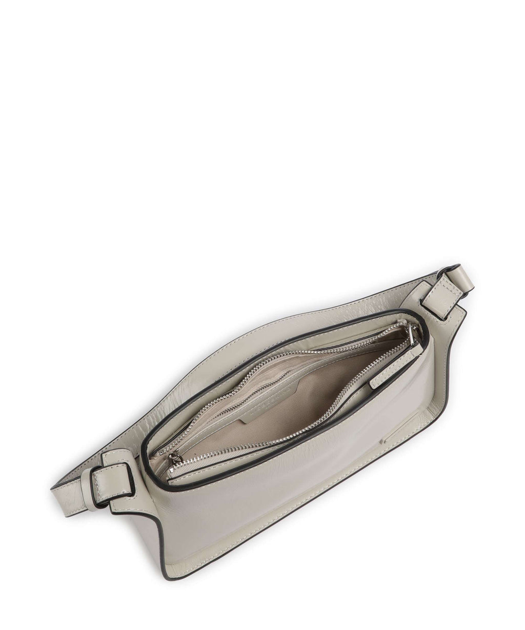 Liebeskind Franzis Lack Distressed S Shoulder bag milk