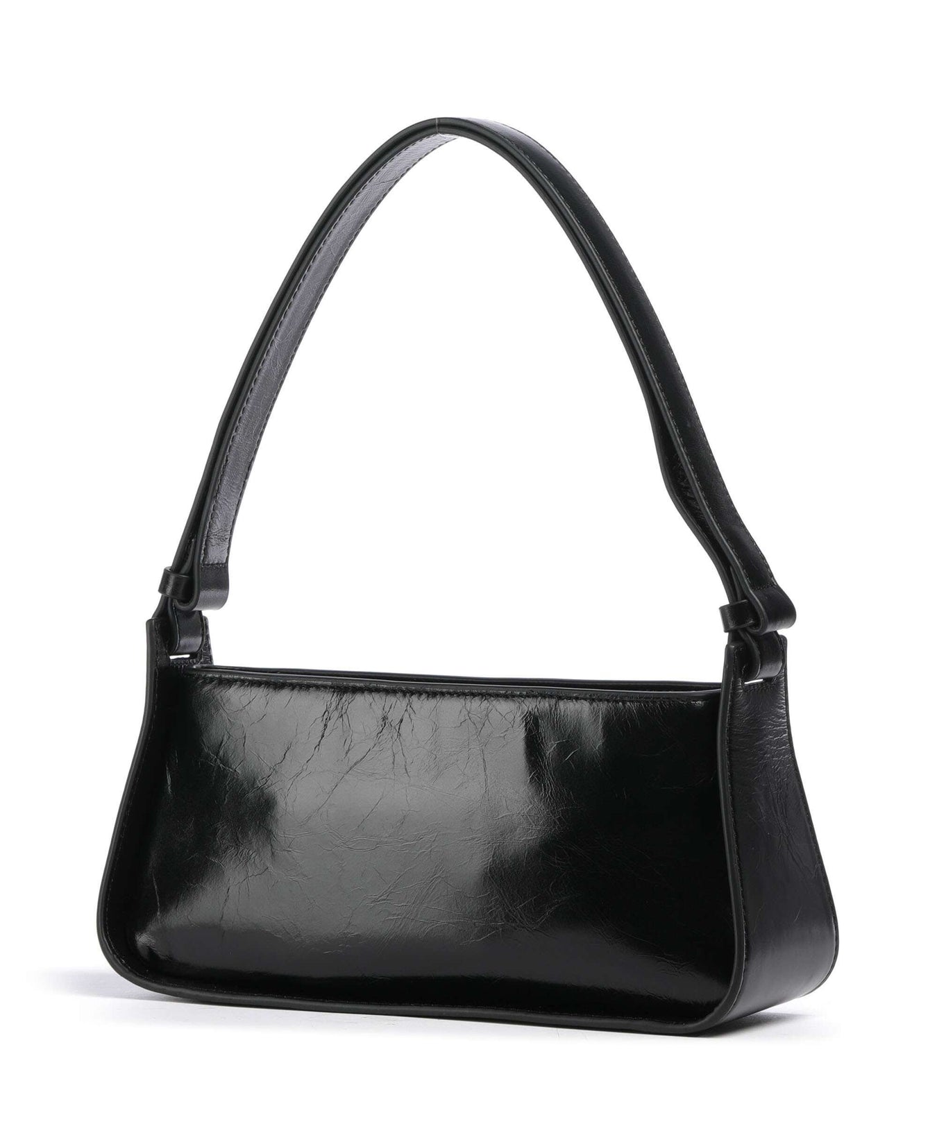 Liebeskind Franzis Lack Distressed S Shoulder bag black