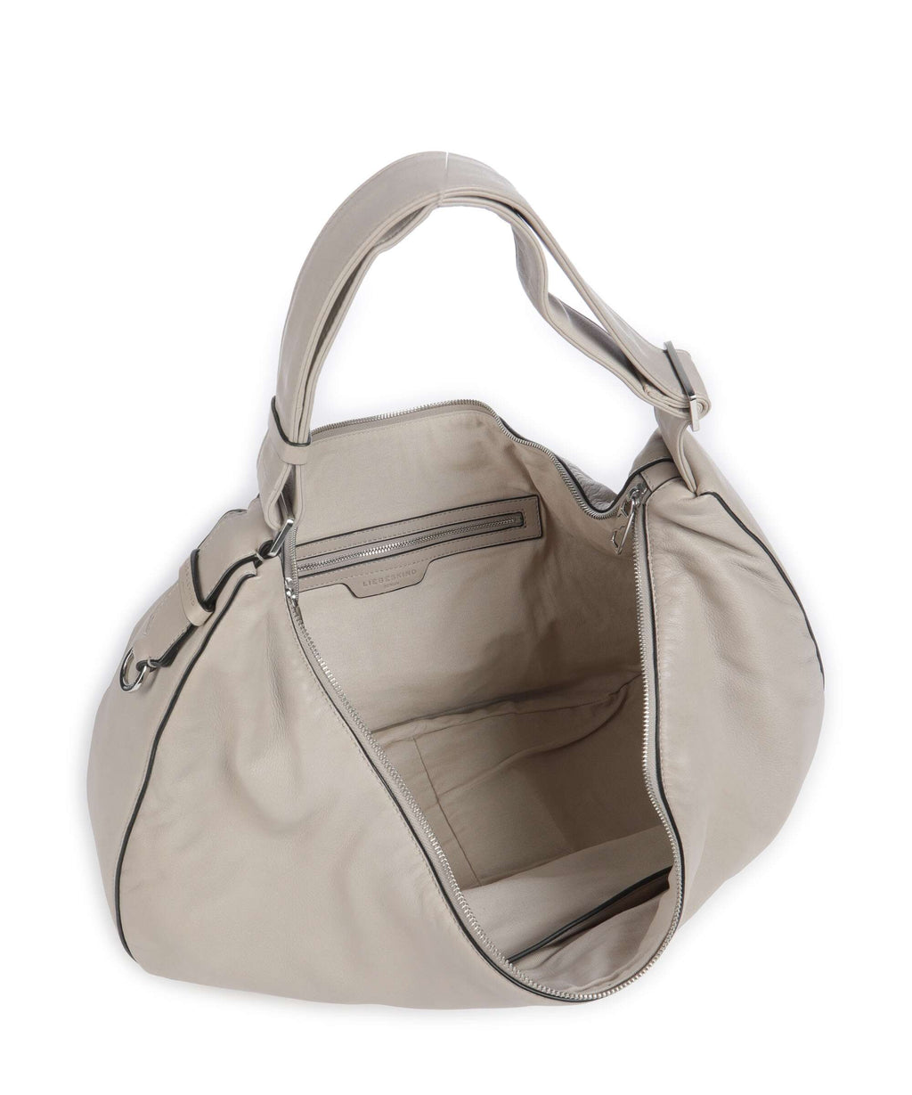 Liebeskind Moon Sheep Natural L Hobo bag steel