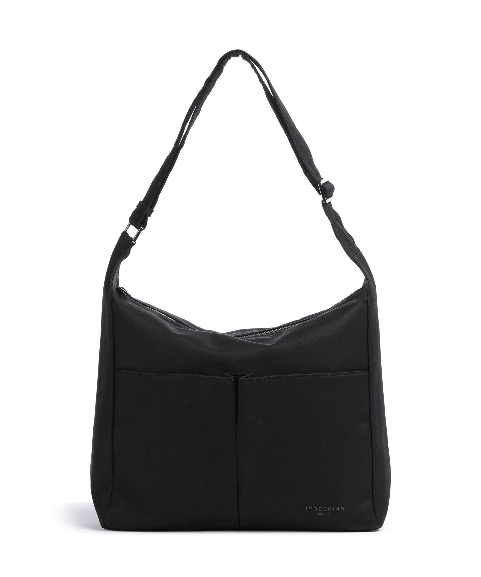 Liebeskind Hera Nylon M Hobo bag black