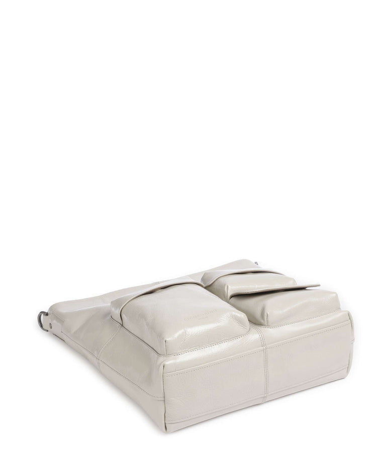 Liebeskind LK 204 Lack Distressed M Hobo bag milk