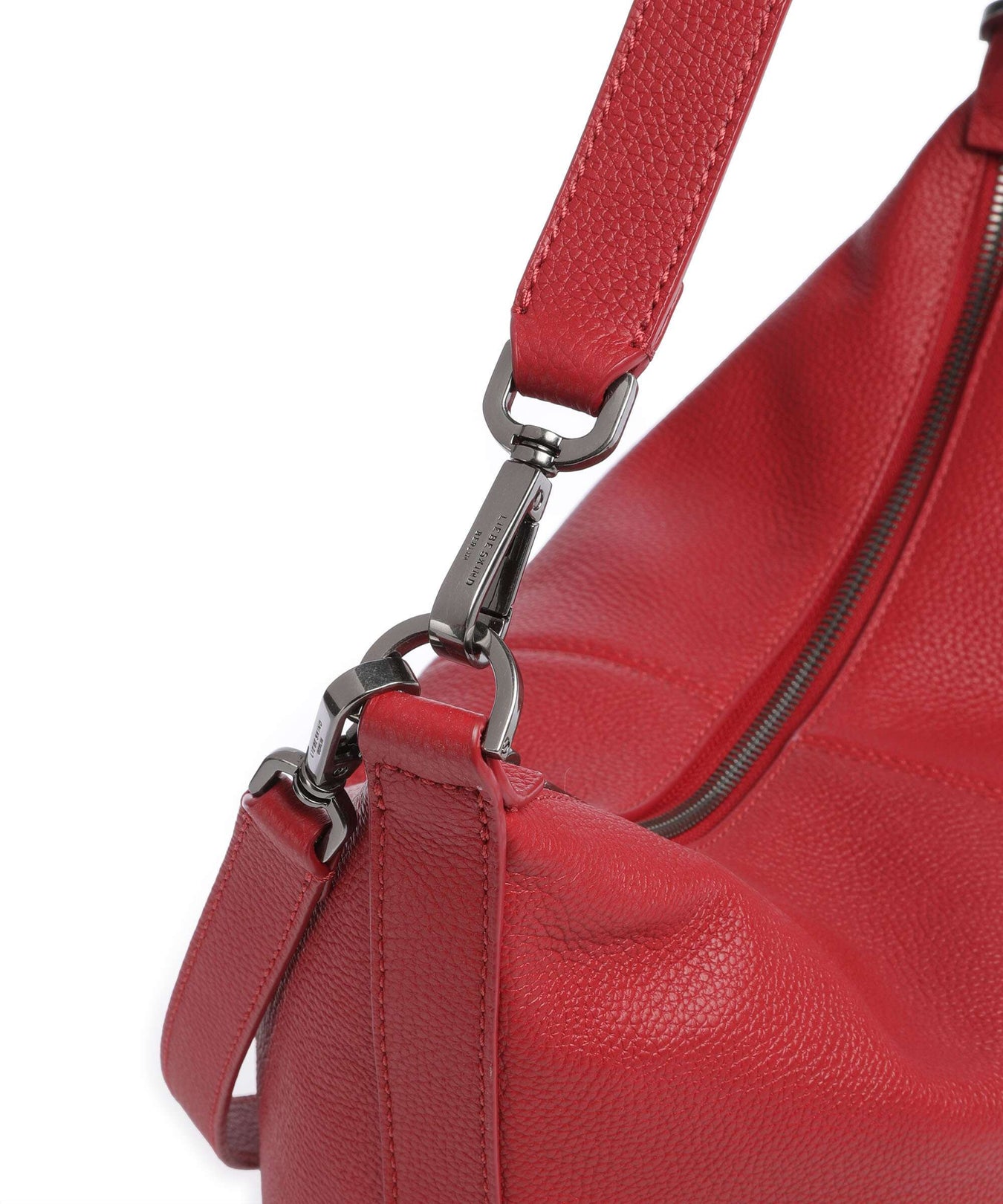 Liebeskind Paris Small Pebble M Hobo bag true red