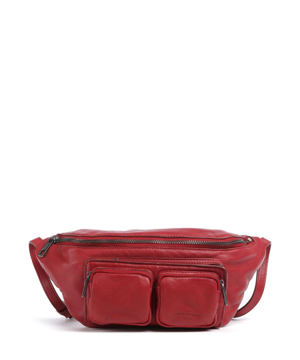 Liebeskind Maia Sheep Natural M Fanny pack true red
