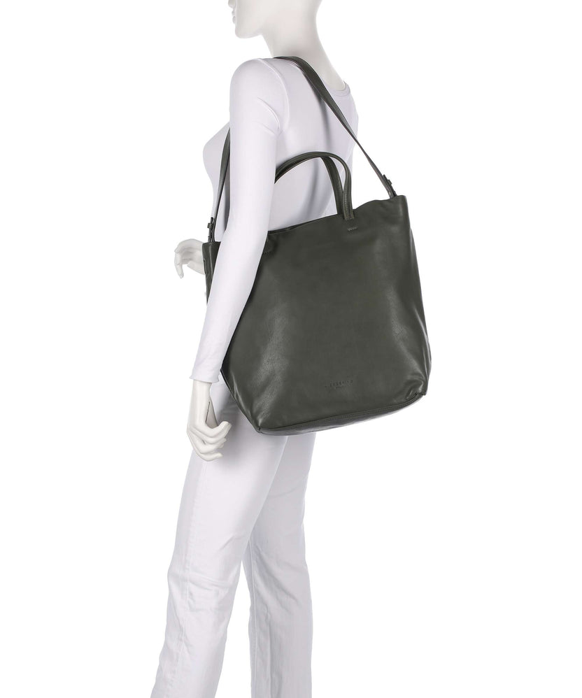 Liebeskind Hera Sheep Natural L Tote bag cypress green