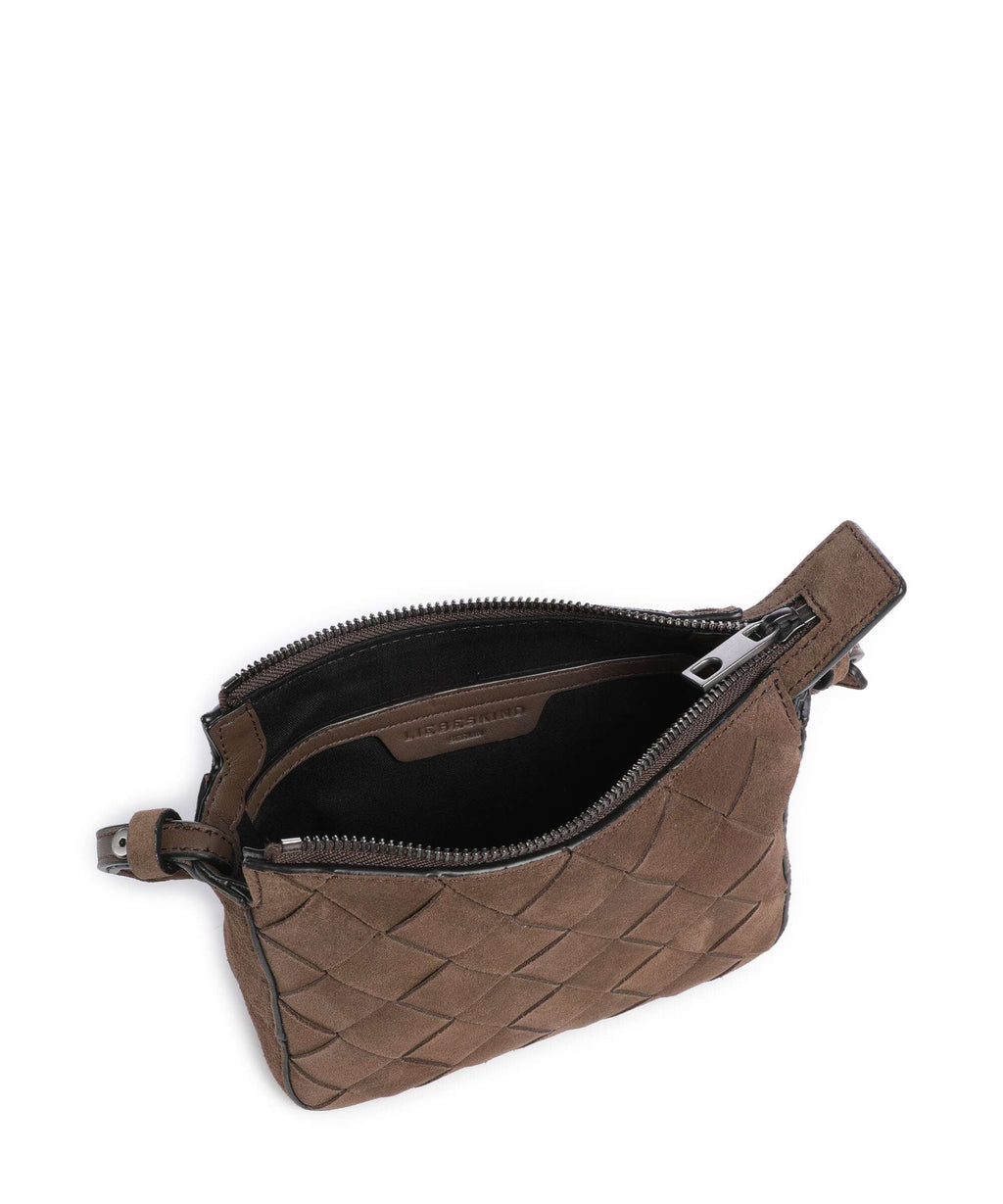 Liebeskind Sky II Promo Suede XS Crossbody bag roasted coconut