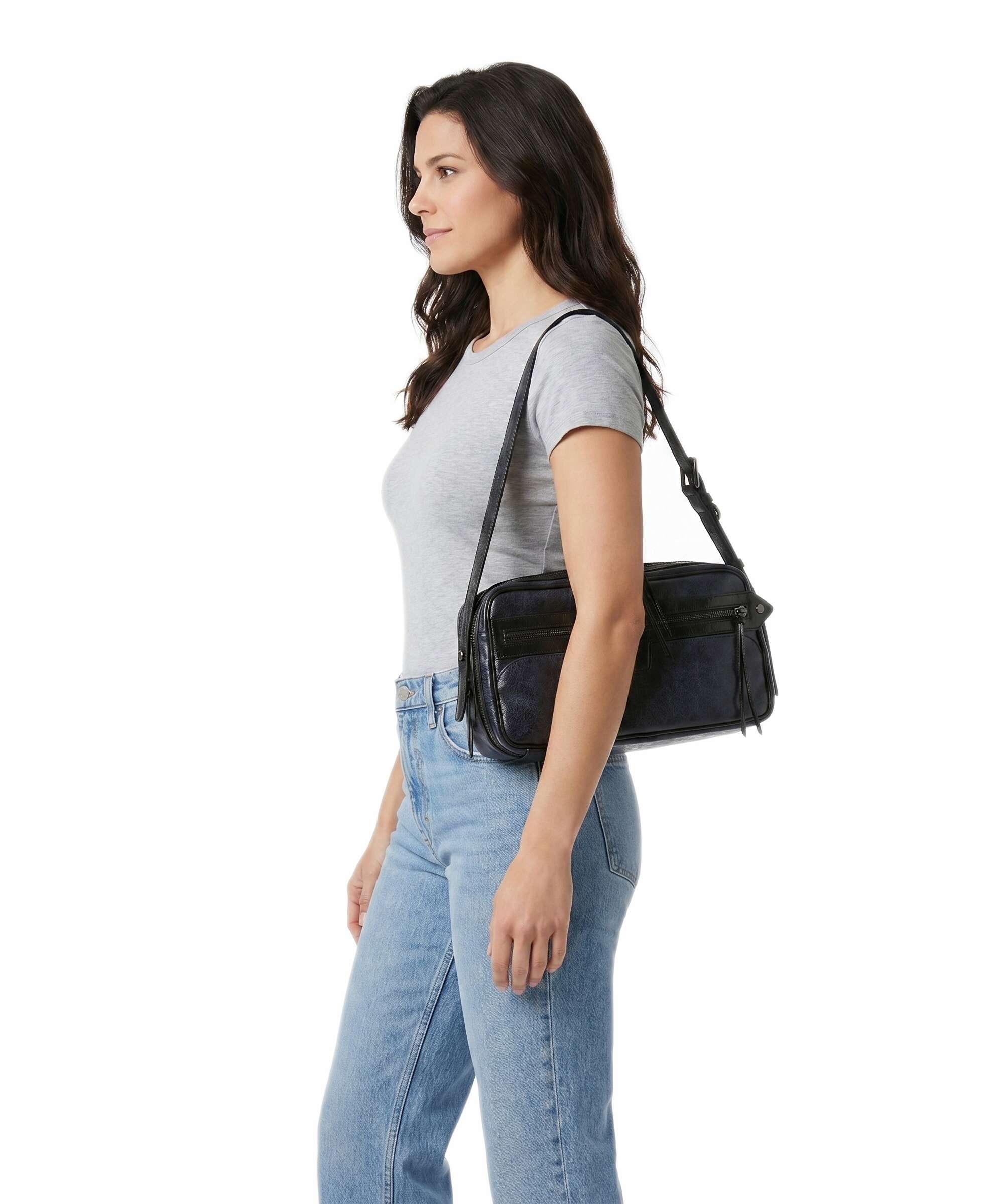 Liebeskind Juno Vintage PU M Shoulder bag peacoat