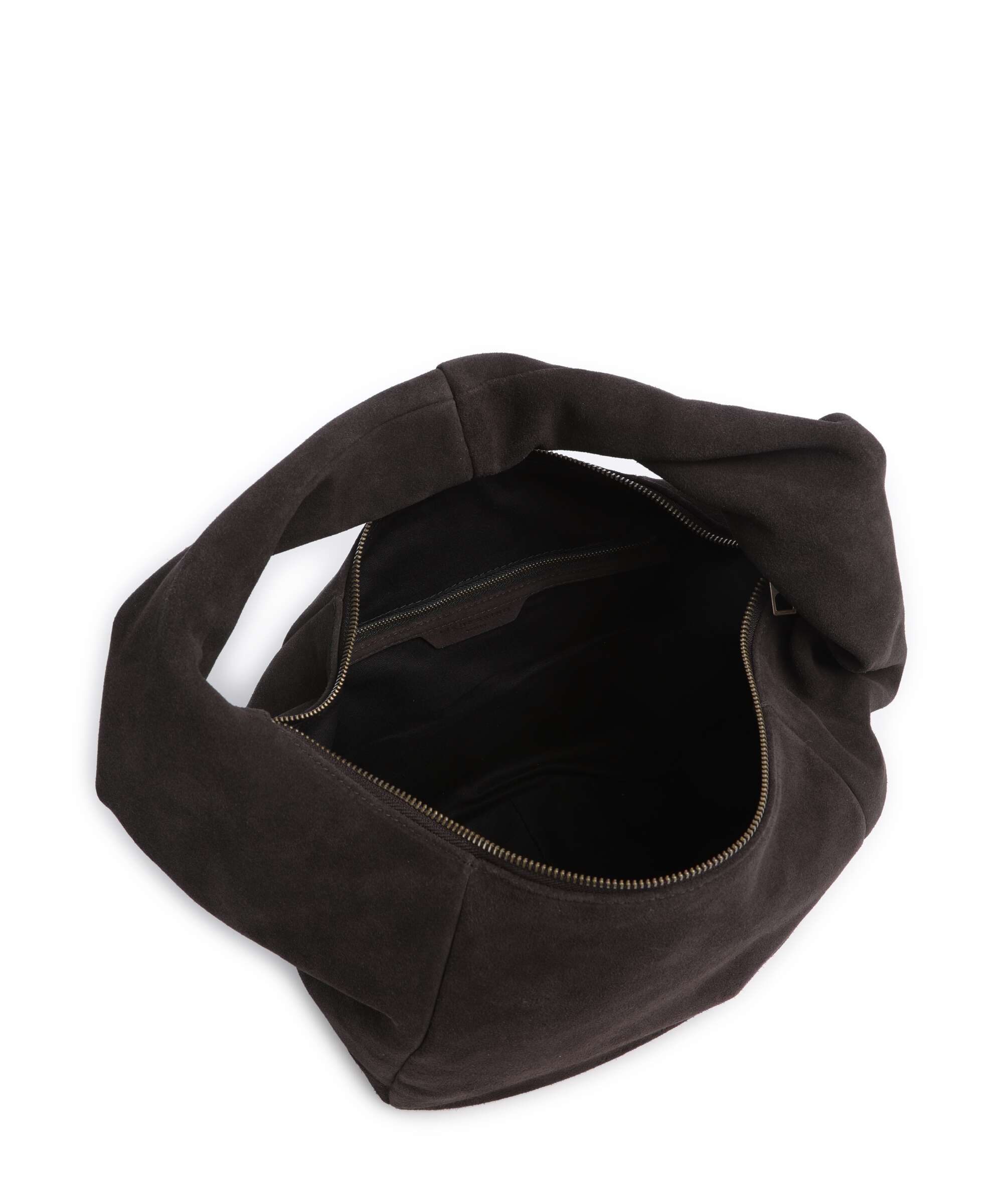 Liebeskind Farrah II Suede M Hobo bag deep soil