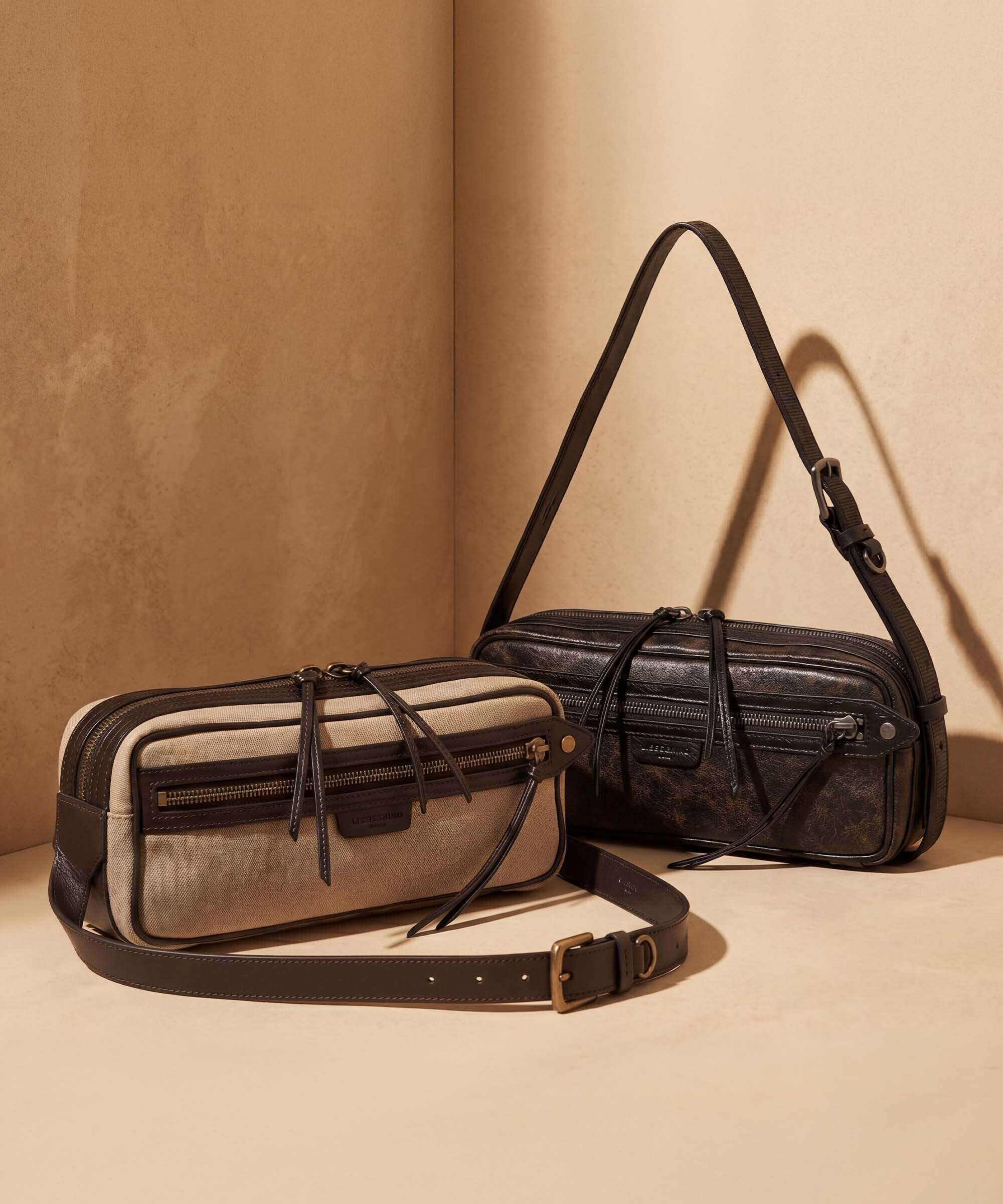 Liebeskind Juno Vintage PU S Shoulder bag deep soil