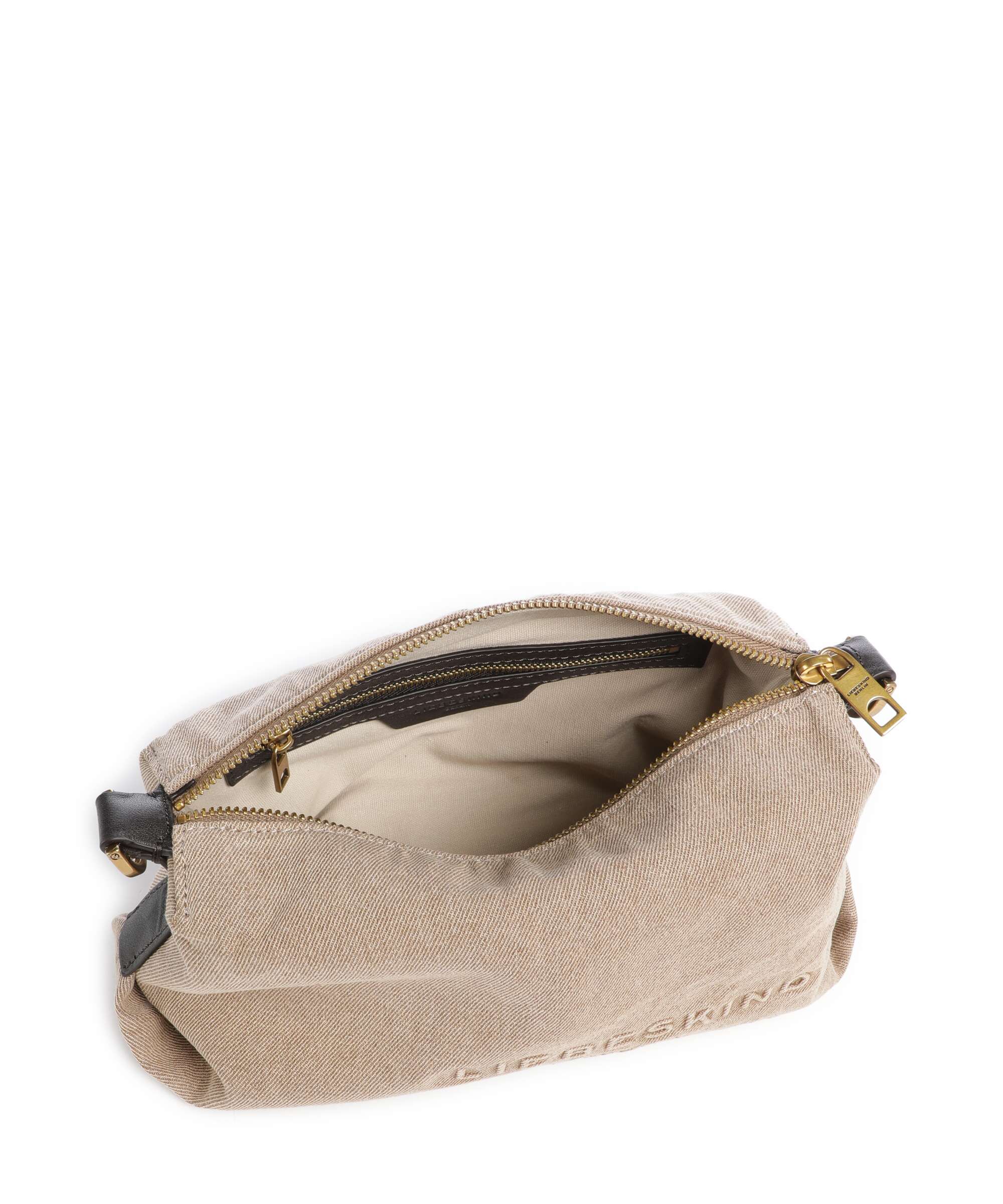 Liebeskind Elvira Denim S Crossbody bag beige