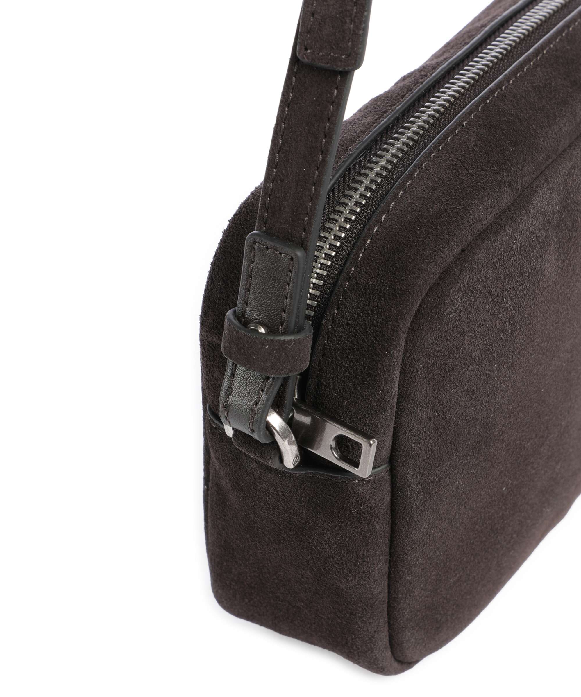 Liebeskind Ella Hydro Suede S Crossbody bag deep soil