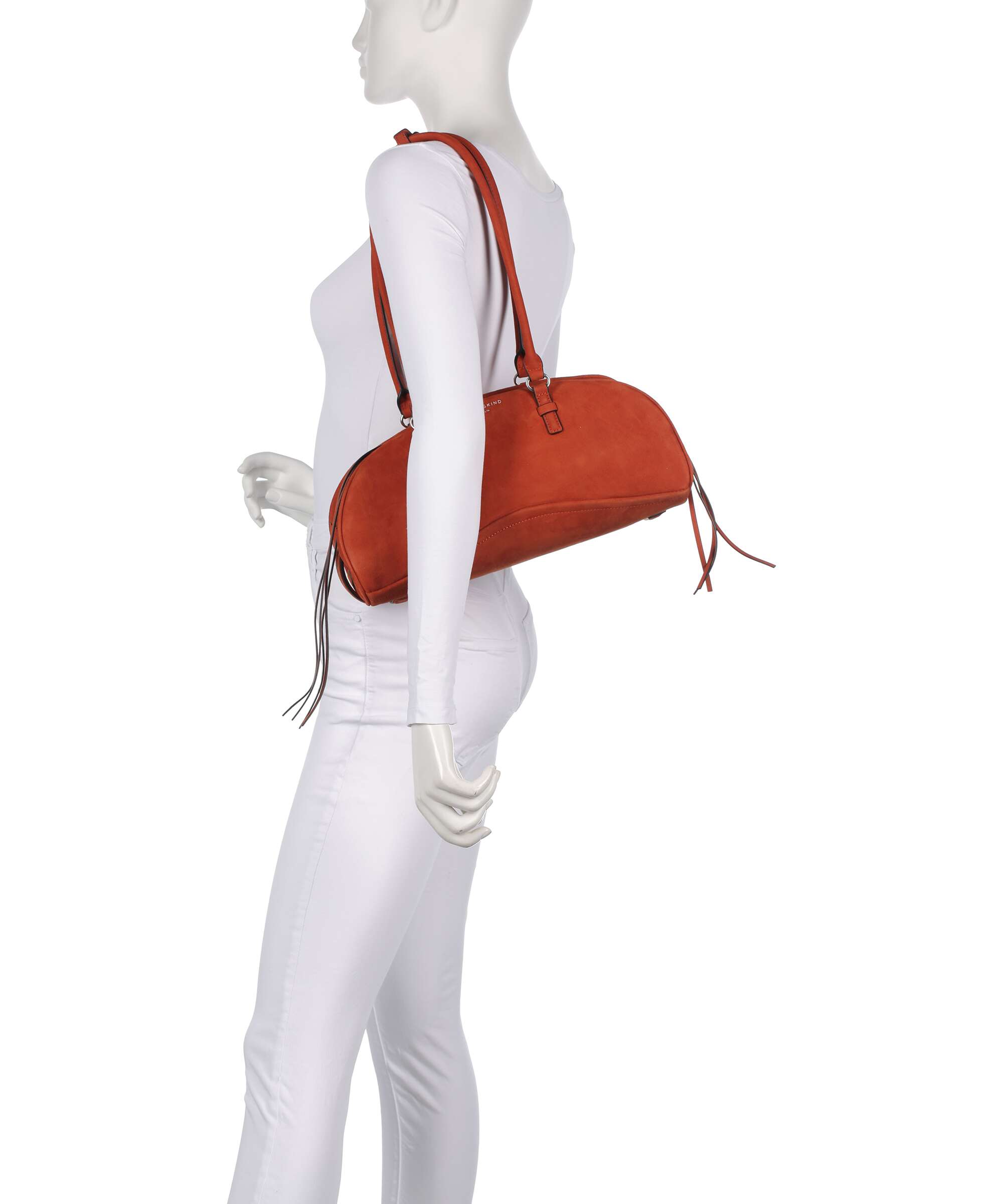 Liebeskind Capri Suede M Shoulder bag red rock