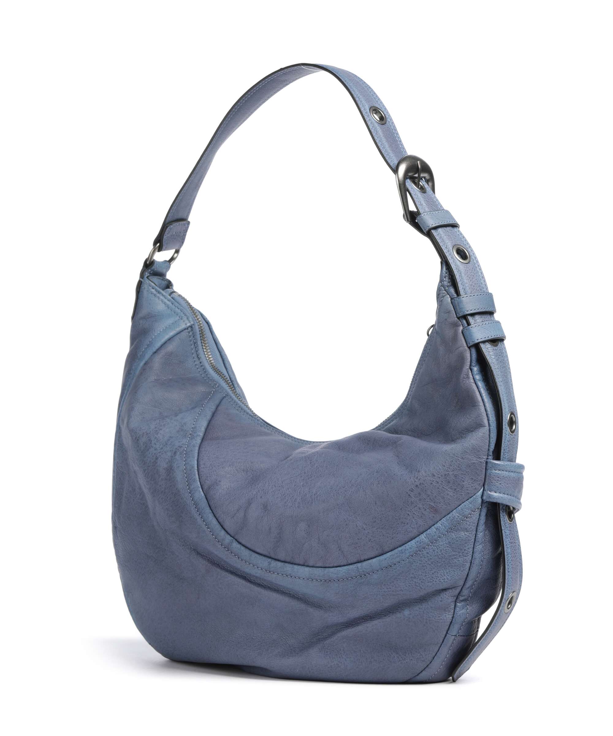Liebeskind Luna II 3D M Hobo bag flower blue