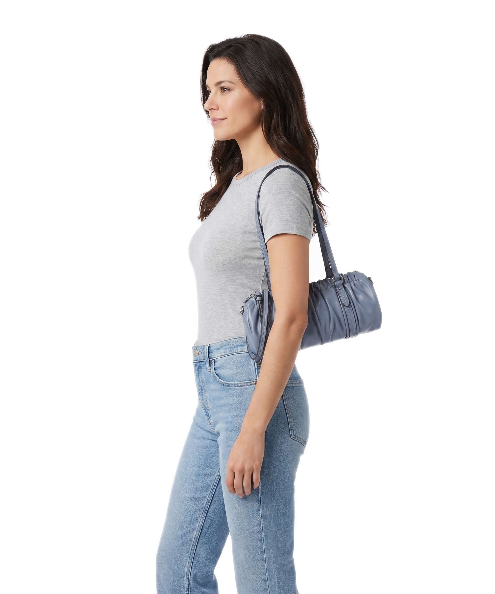 Liebeskind Faye Vintage Goat XS Shoulder bag flower blue