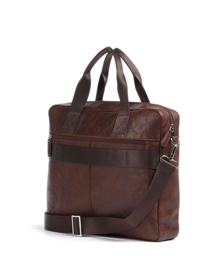 Bugatti Toskana Briefcase cognac