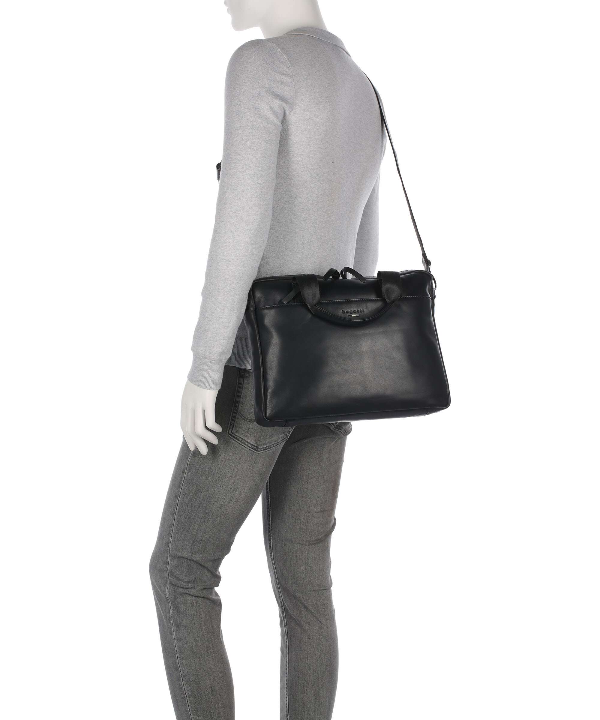 Bugatti Romeo Briefcase black