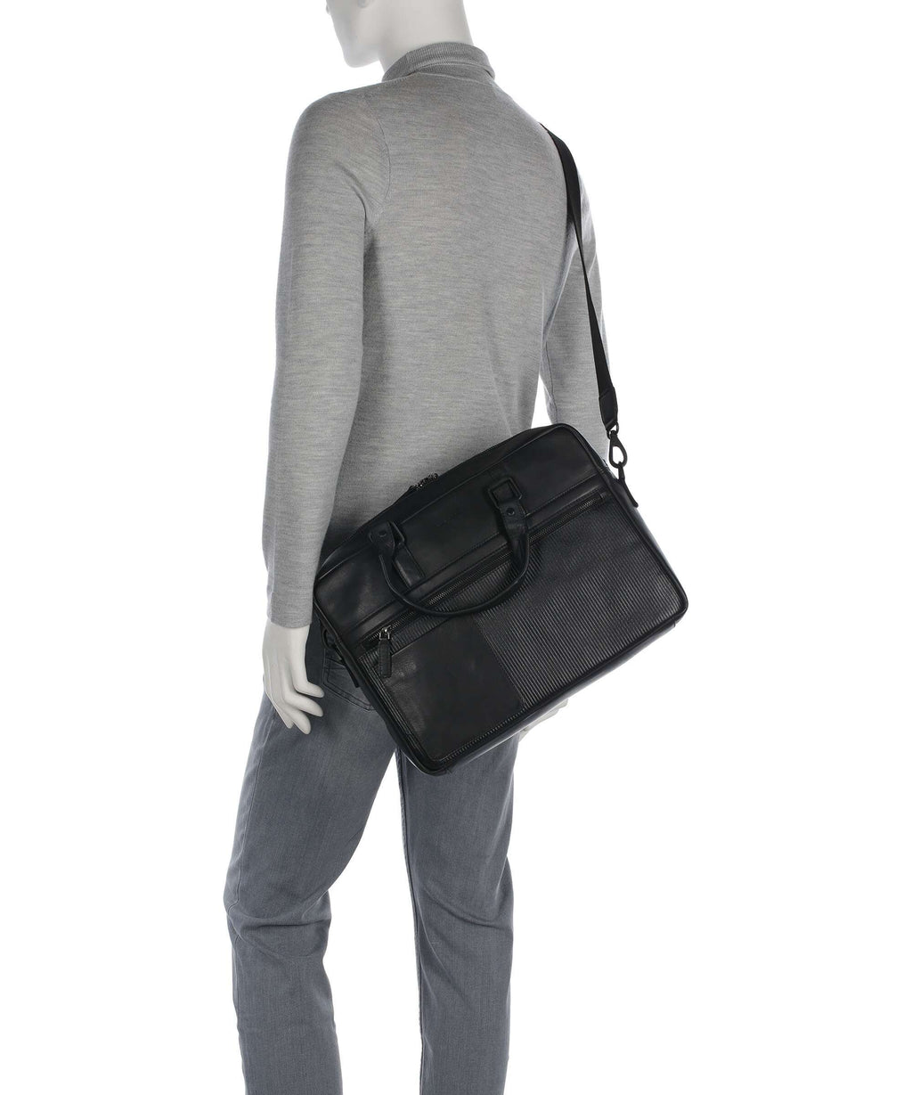 Bugatti Briefcase schwarz