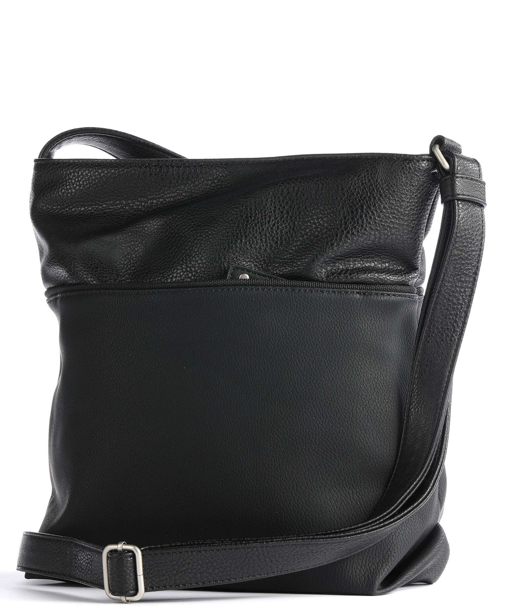 Zwei Jana J10 Shoulder bag nubuk black