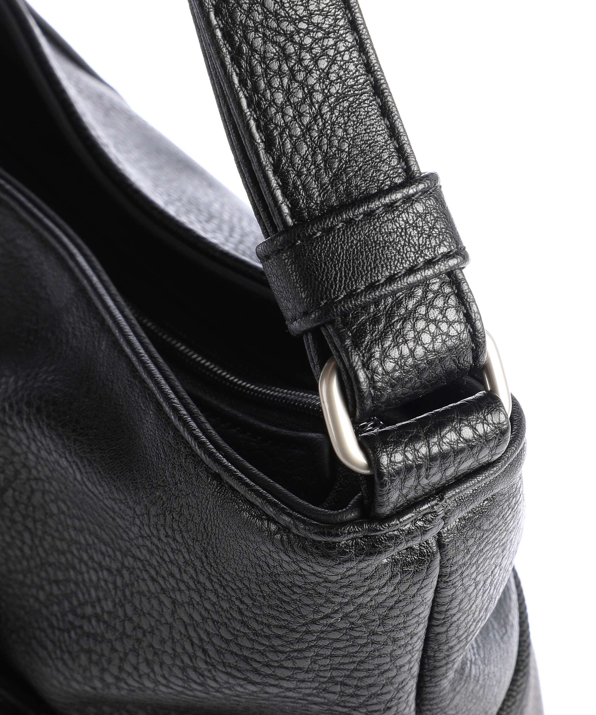 Zwei Jana J10 Shoulder bag nubuk black