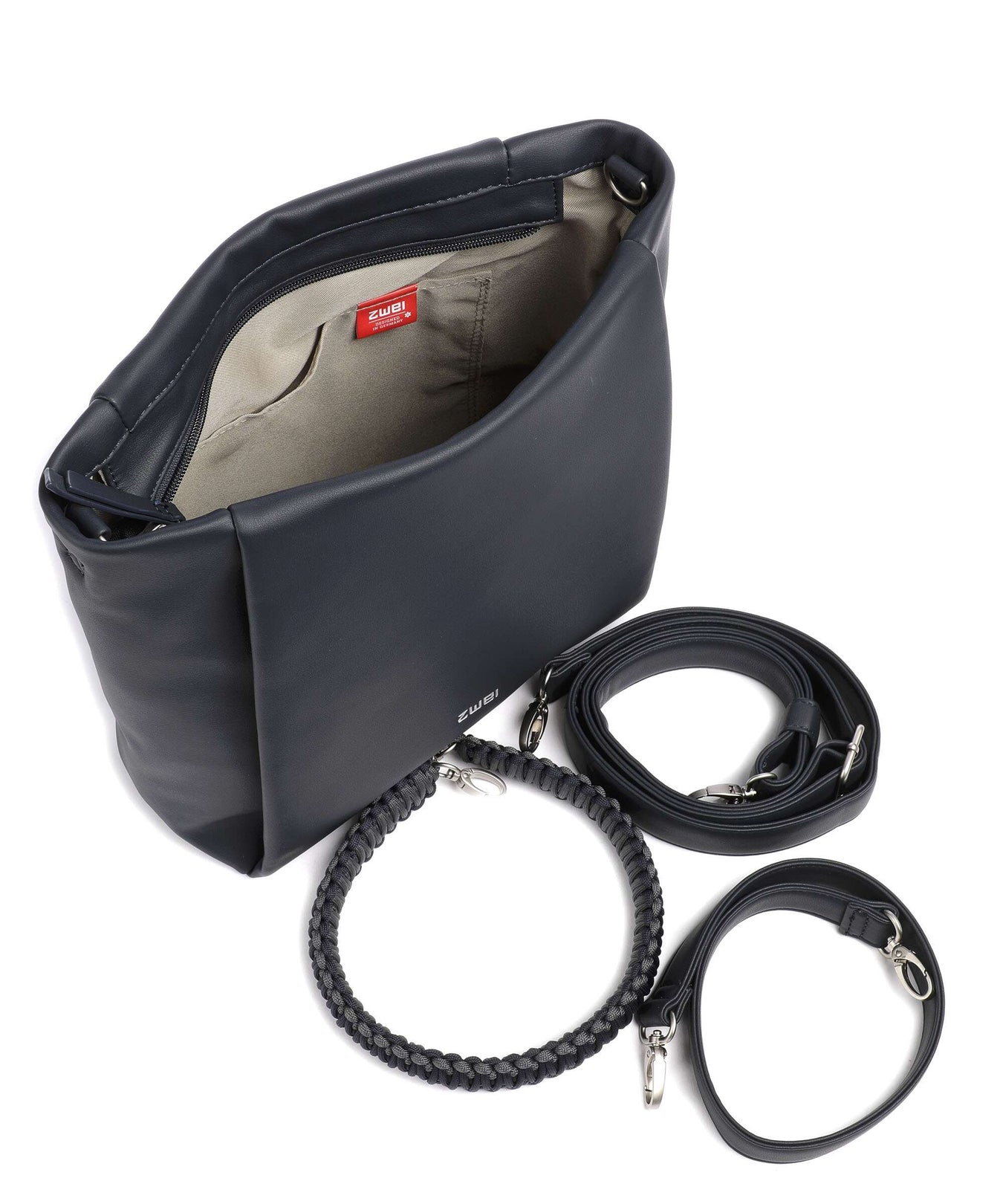 Zwei Yuna YU120 Hobo bag ink