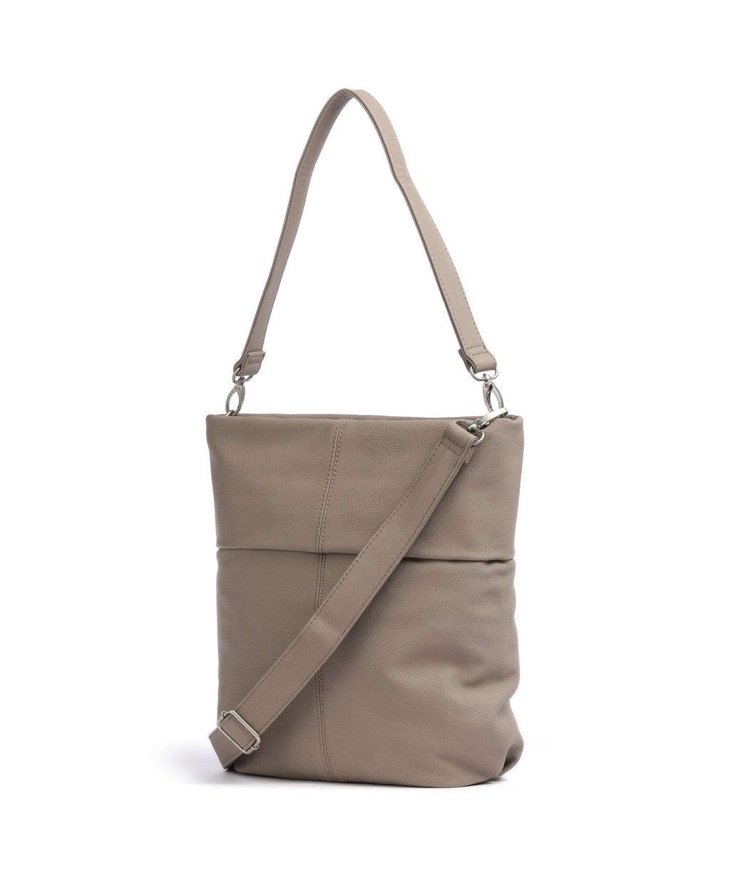 Zwei Mademoiselle.M M12 Hobo bag nubuk cappuccino