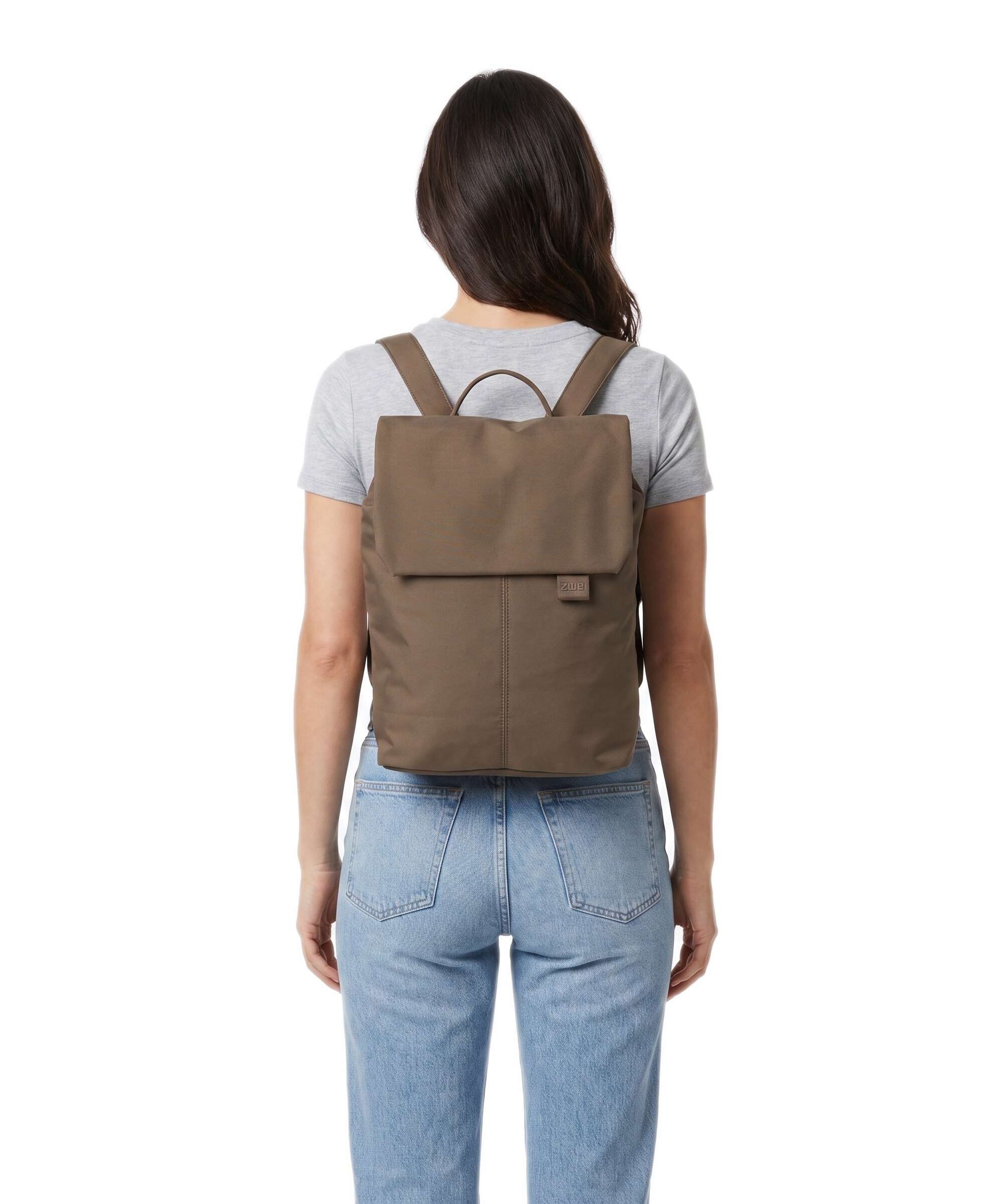 Zwei Mademoiselle.Tex MRTX13 Backpack brown
