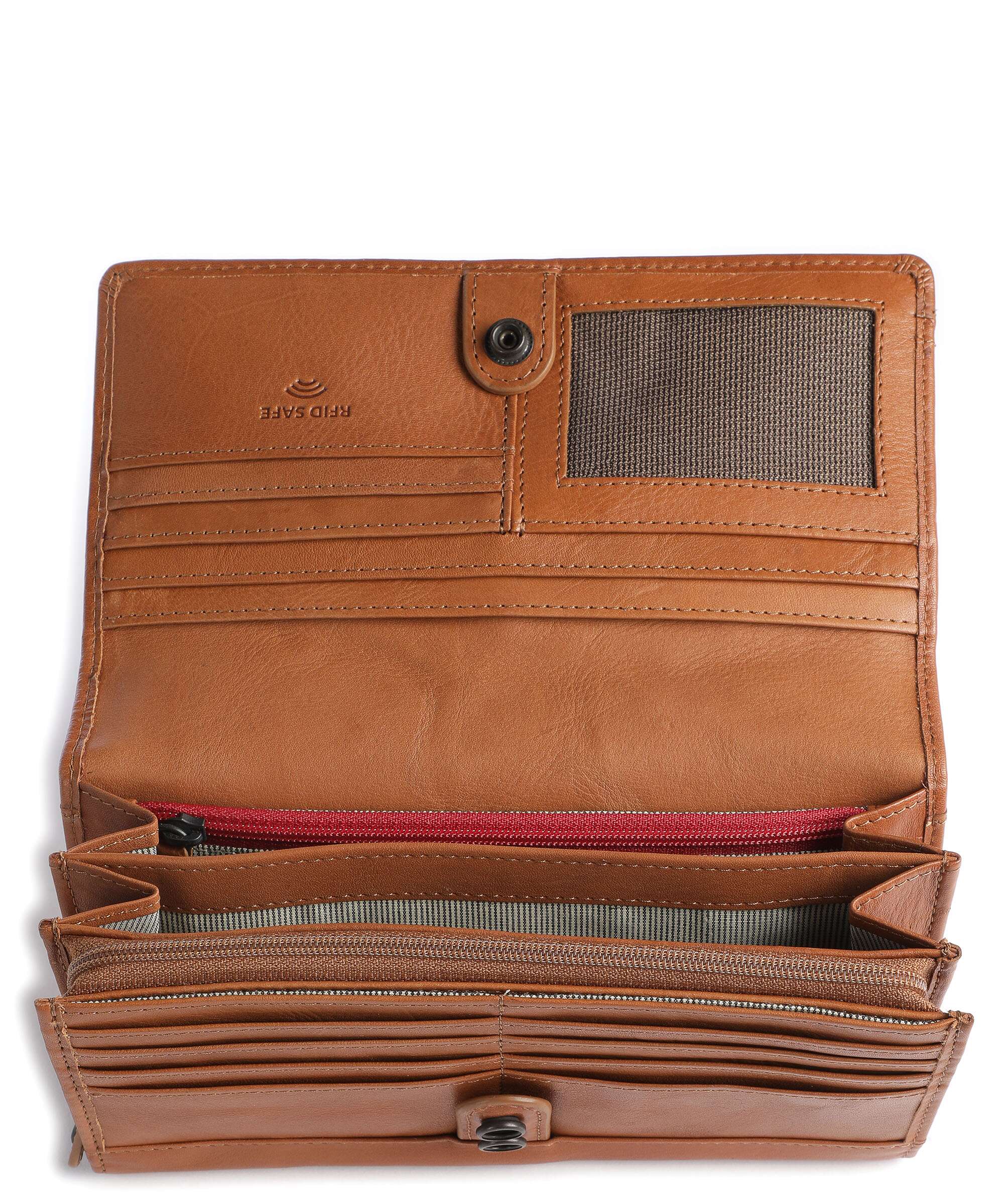 Aunts & Uncles Grandma's Luxury Club Hazel RFID Wallet caramel