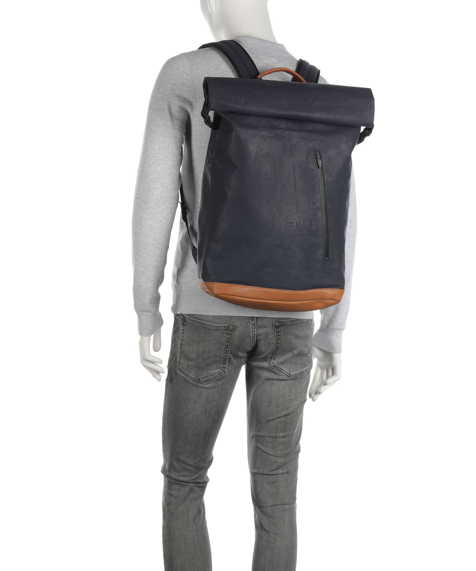 Aunts & Uncles Japan Matsuyama Rolltop backpack night blue