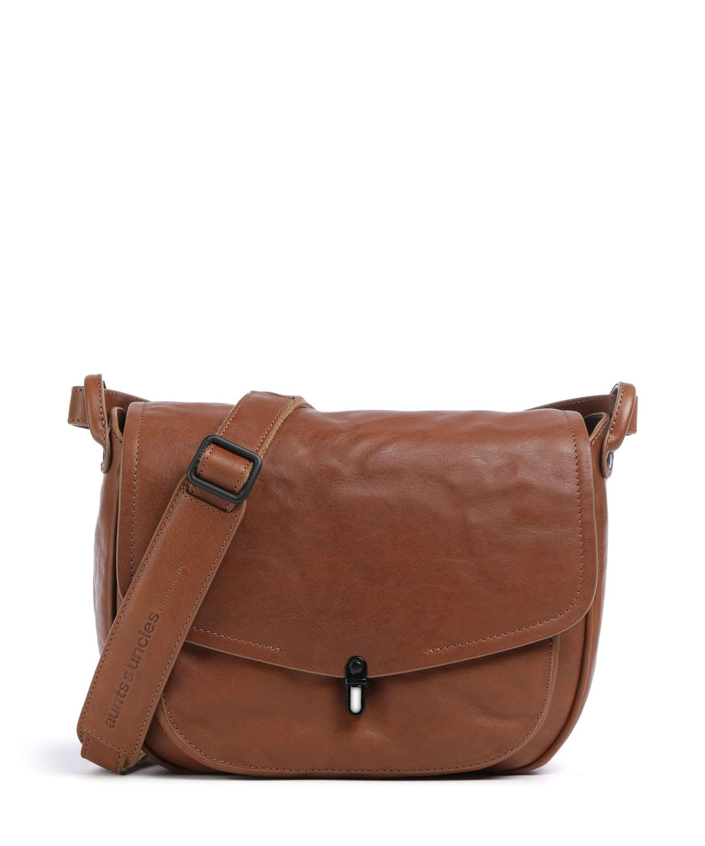 Aunts & Uncles Grandma's Luxury Club Mrs. Mole Cake Crossbody bag caramel