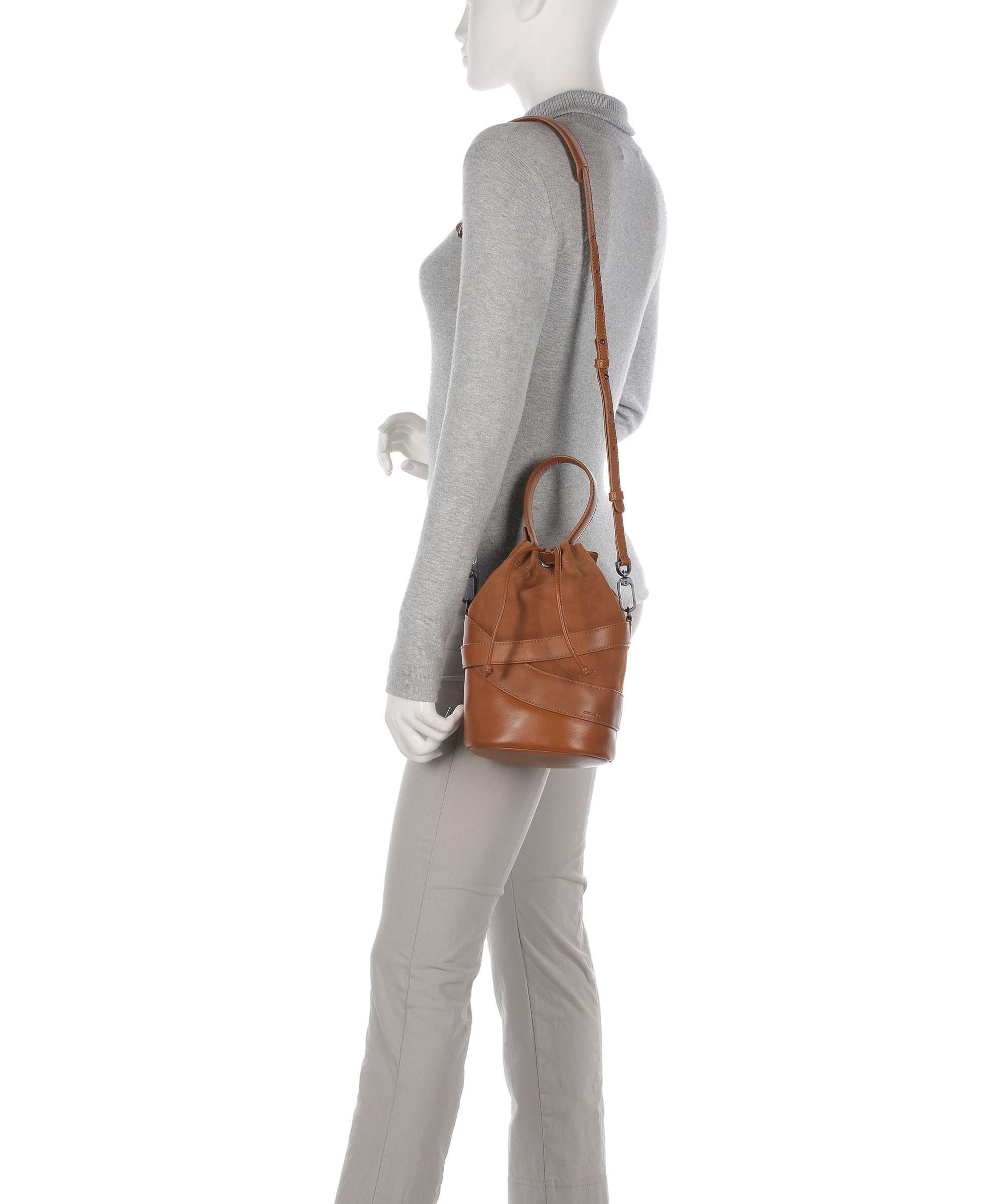 Aunts & Uncles Heavenly Meadow Bliss Bucket bag caramel