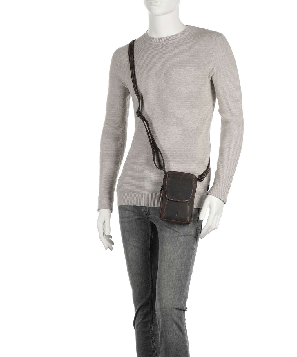 Jack Kinsky Baltimore 10 Phone bag mokka 