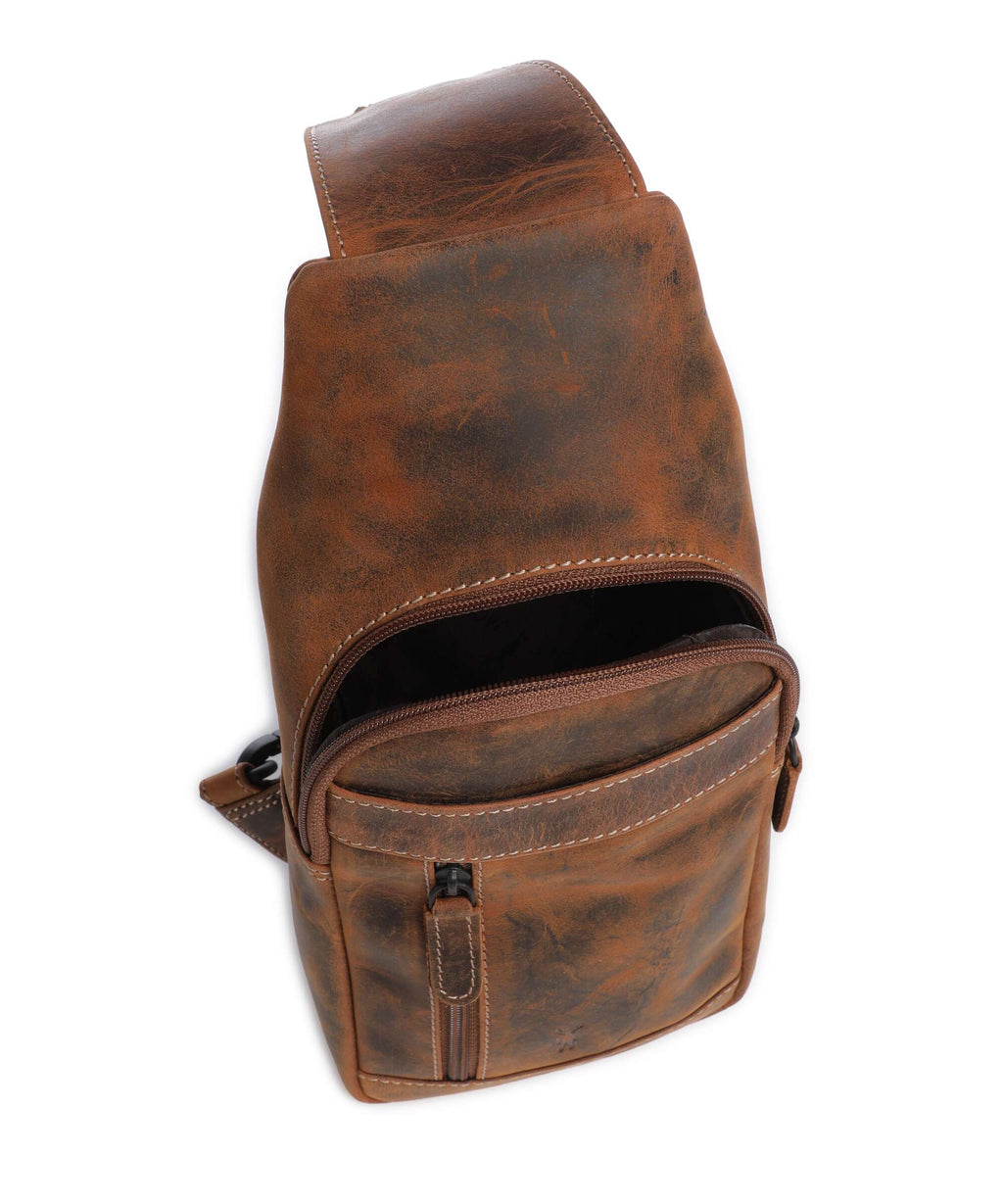 Jack Kinsky Baltimore 17 Sling bag cognac 