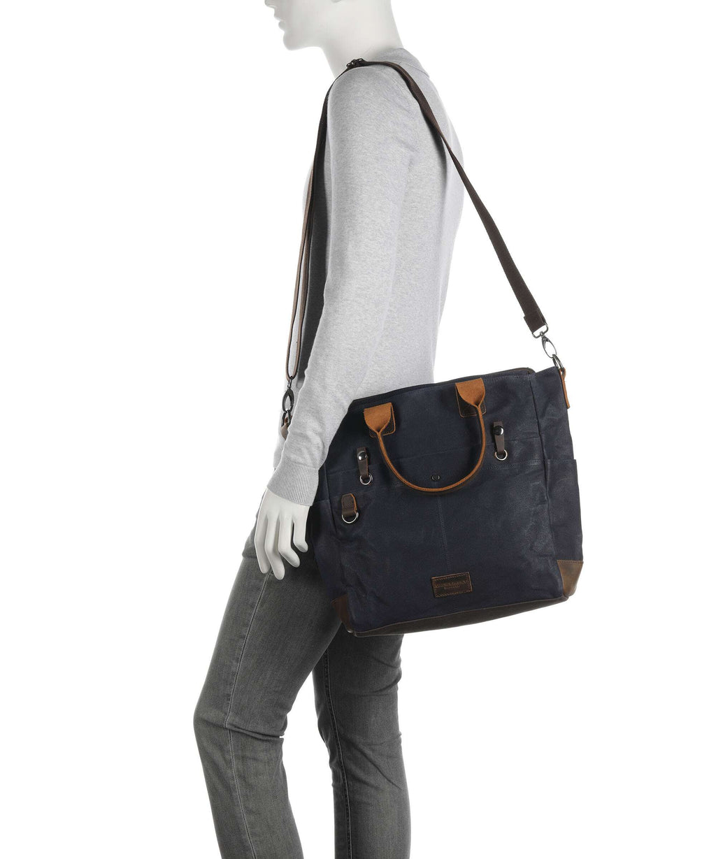 Jack Kinsky Dakar 7 Tote bag navy