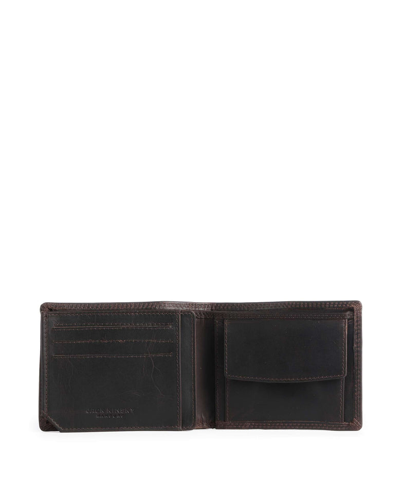 Jack Kinsky Monterey 103 Wallet mokka