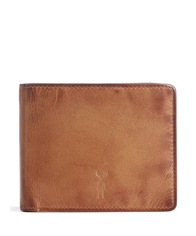 Jack Kinsky Nelson 101 Wallet cognac