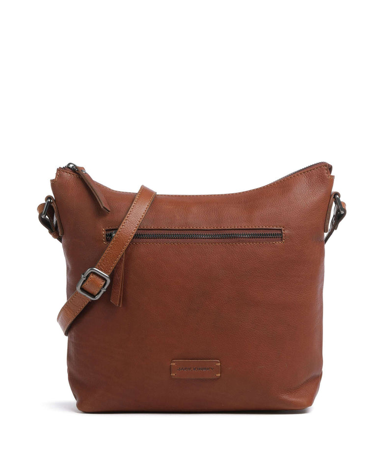 Jack Kinsky Montreal 21N Crossbody bag cognac