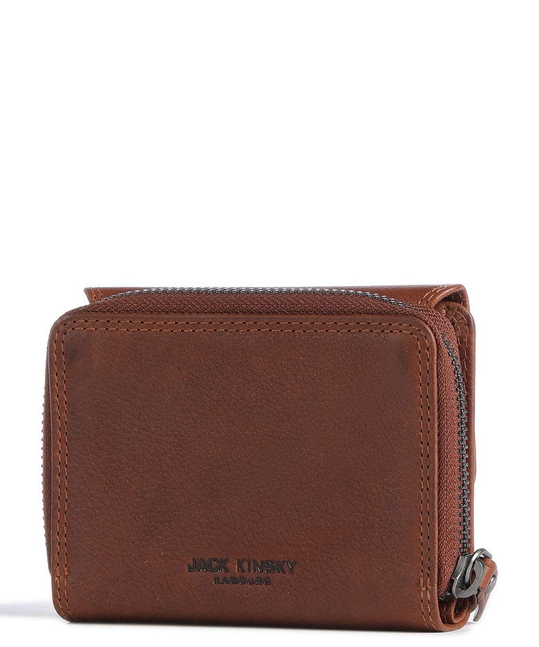 Jack Kinsky Montreal 300N Wallet cognac