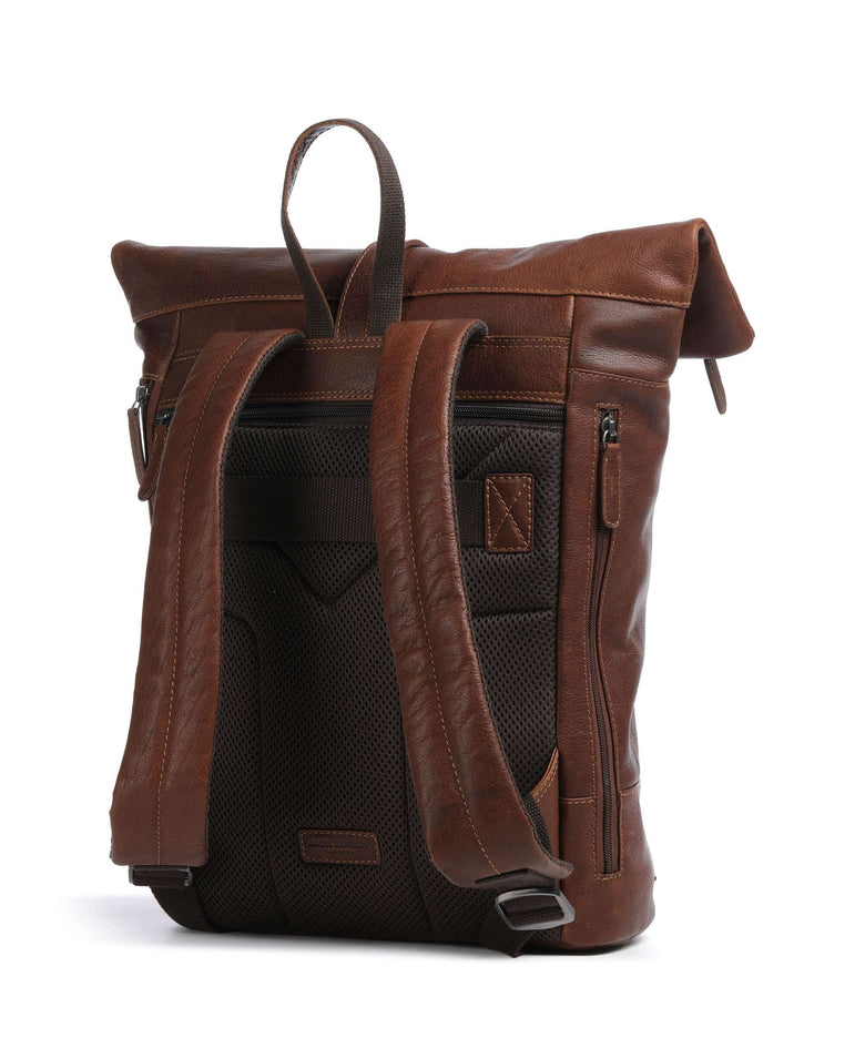 Jack Kinsky Porto 6 Rolltop backpack cognac