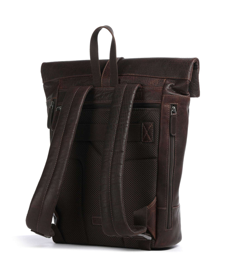 Jack Kinsky Porto 6 Rolltop backpack mokka