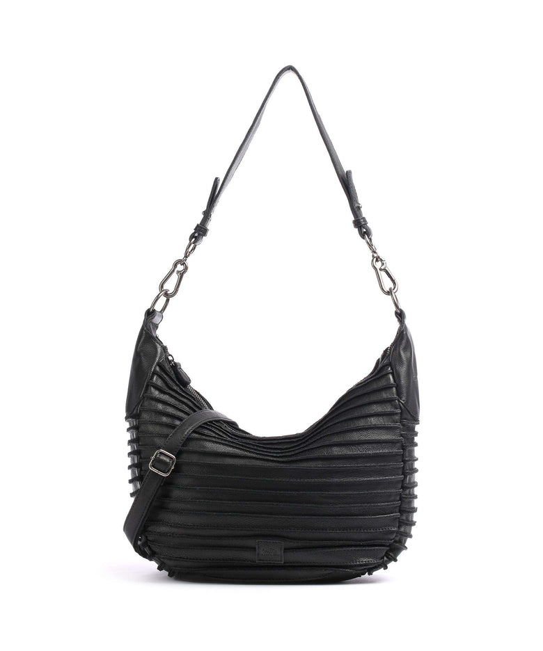 FredsBruder Bestseller Riffel Flowow Hobo bag black