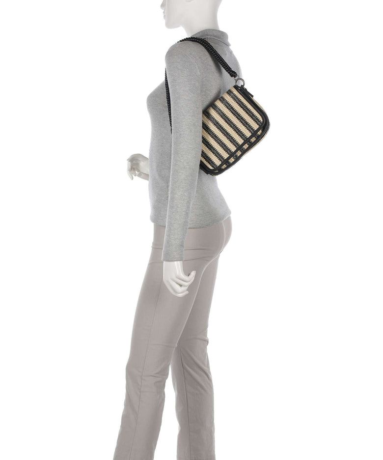 FredsBruder Sommerliebe Shoulder bag black stripes