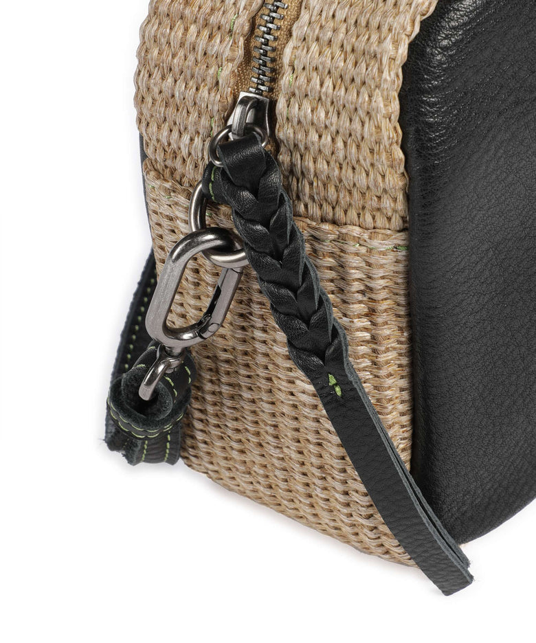 FredsBruder Sea You Soon Crossbody bag black/camel