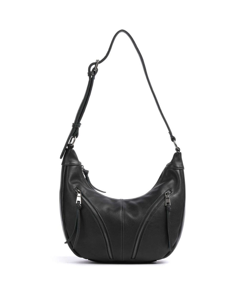 FredsBruder Dear Hobo bag black