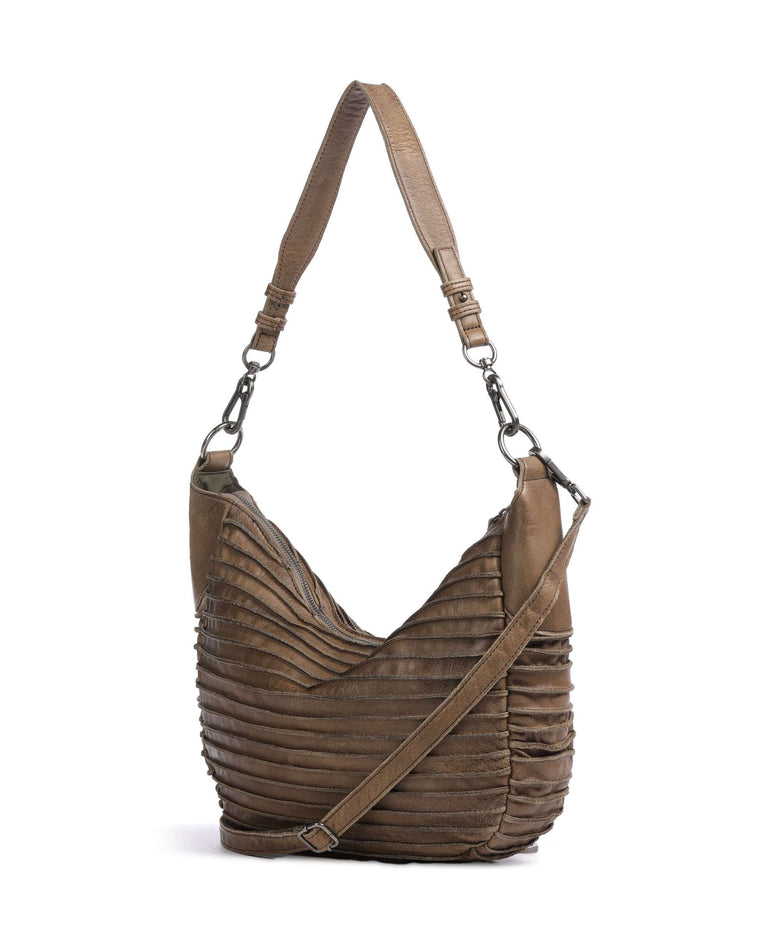 FredsBruder Riffel Flowow Hobo bag olive