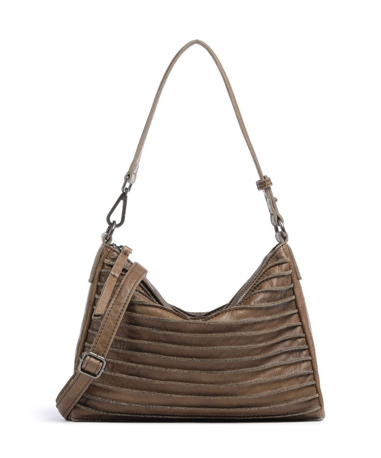FredsBruder Bestseller Riffel Hobo bag olive
